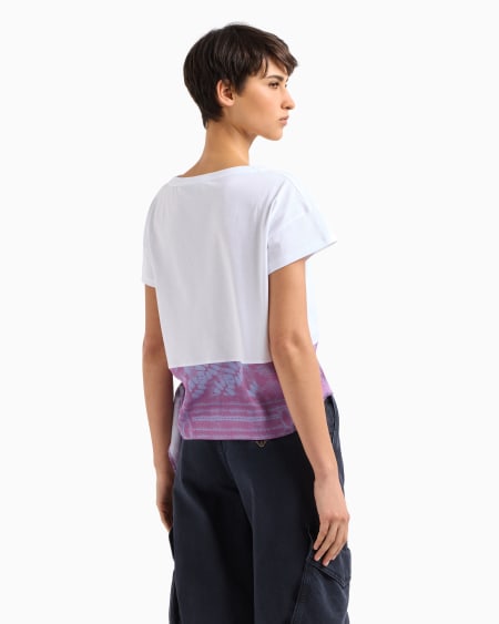 Armani Camiseta De Punto De Algodón Con Nudo