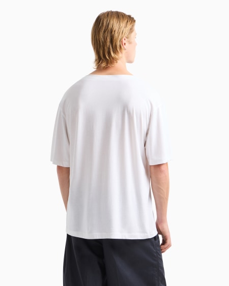 Armani Camiseta De Punto En Mezcla De Seda