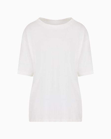 Armani Camiseta de punto en mezcla de seda