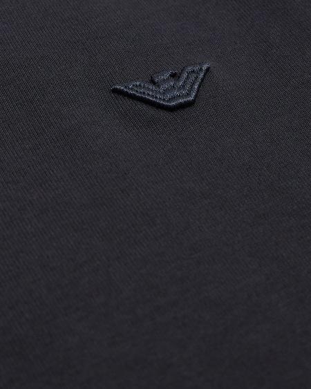Armani Camiseta De Punto Grueso Con Microáguila