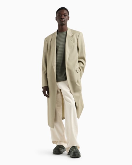 Armani Camiseta En Punto Jacquard