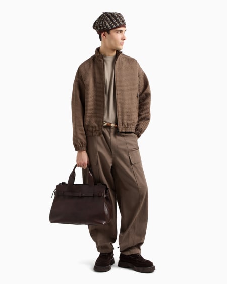 Armani Camiseta En Punto Jacquard