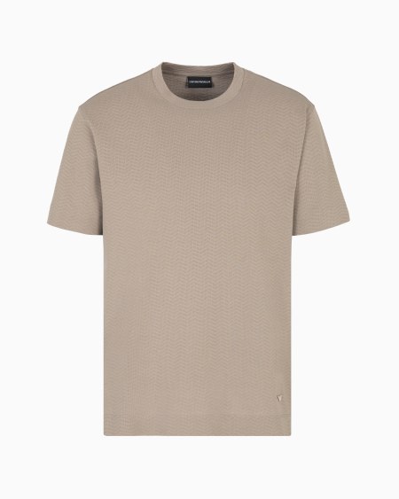 Armani Camiseta en punto jacquard