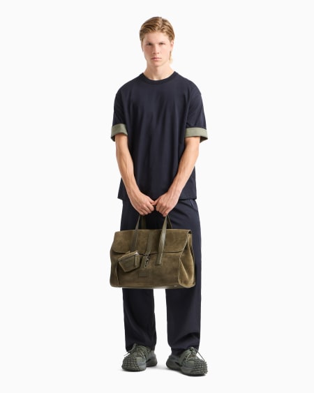 Armani Camiseta Reversible De Corte Ancho De Punto