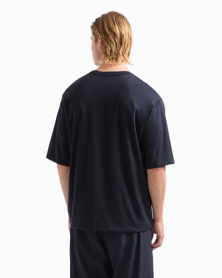 Armani Camiseta Reversible De Corte Ancho De Punto