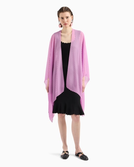 Armani Capa De Gasa Plisada Butterfly