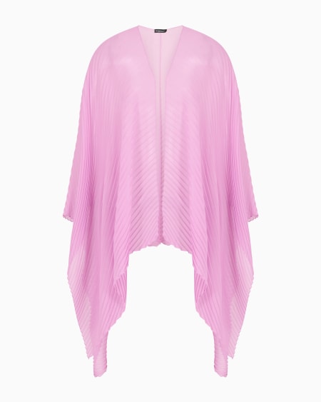 Armani Capa De Gasa Plisada Butterfly