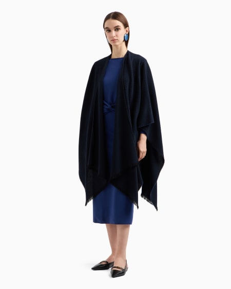 Armani Capa De Lana Bicolor