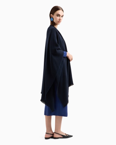 Armani Capa De Lana Bicolor