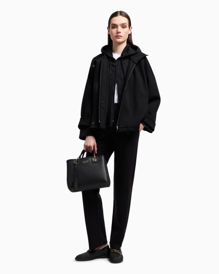 Armani Cazadora Con Cremallera De Neopreno