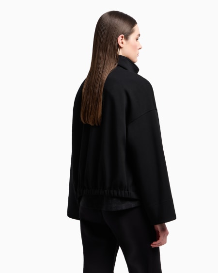 Armani Cazadora Con Cremallera De Neopreno