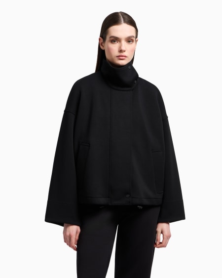 Armani Cazadora Con Cremallera De Neopreno