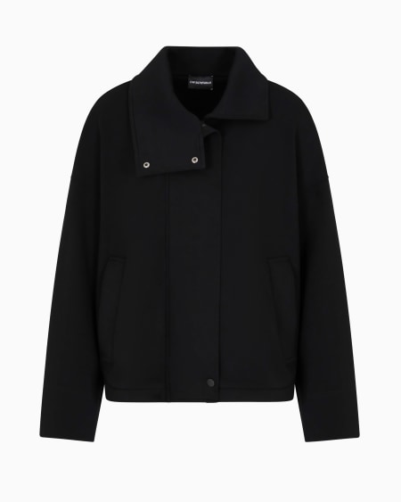 Armani Cazadora Con Cremallera De Neopreno