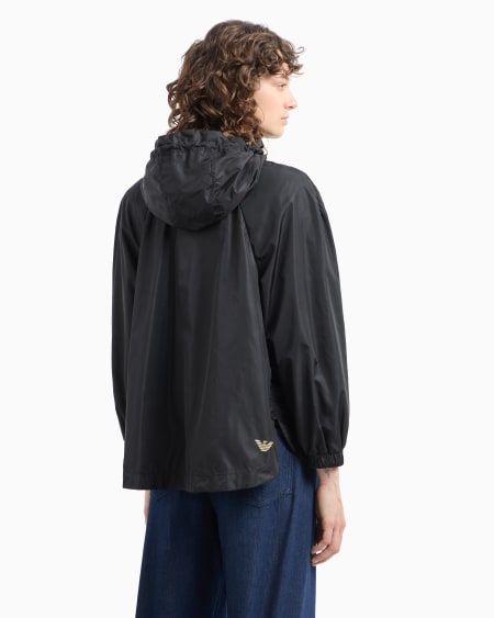 Armani Cazadora De Nailon Con Capucha