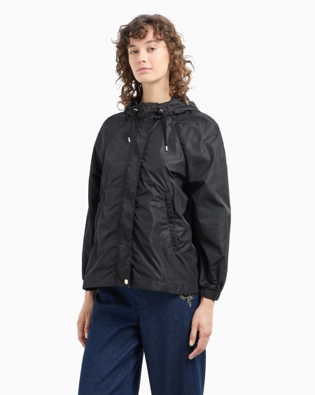 Armani Cazadora De Nailon Con Capucha