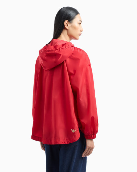 Armani Cazadora De Nailon Con Capucha