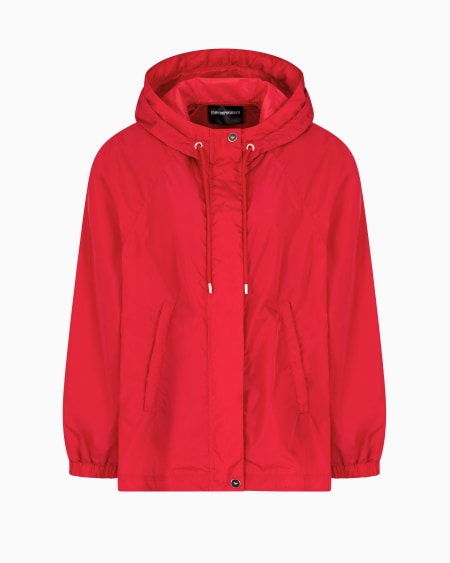 Armani Cazadora De Nailon Con Capucha