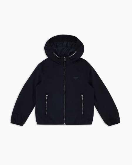 Armani Cazadora De Nailon Con Capucha