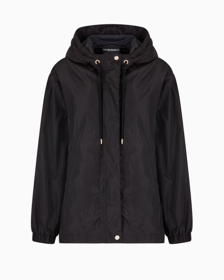 Armani Cazadora De Nailon Con Capucha