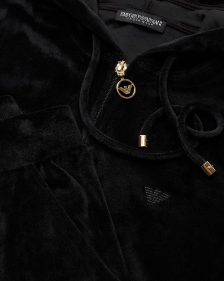 Armani Chándal De Estar Por Casa De Chenilla