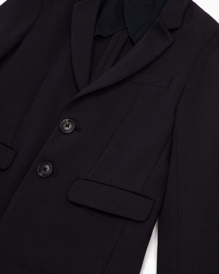 Armani Chaqueta De Abotonadura Sencilla De Punto