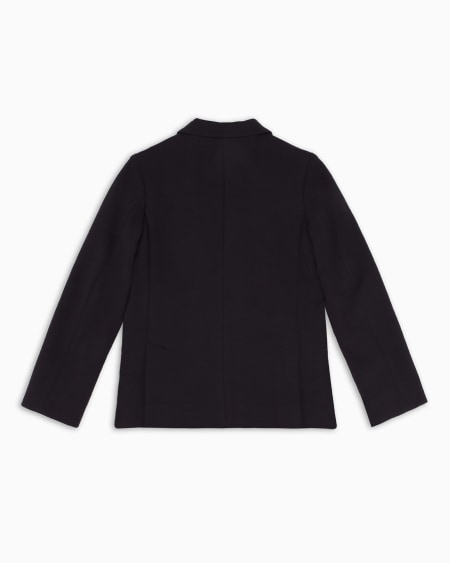 Armani Chaqueta De Abotonadura Sencilla De Punto