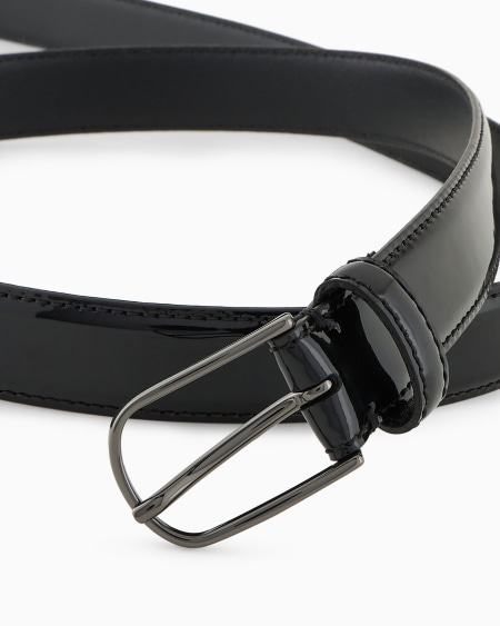 Armani Cinturón De Charol