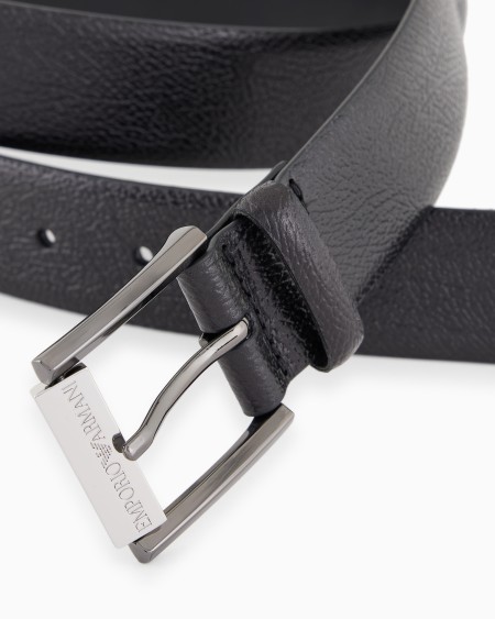 Armani Cinturón De Piel Abatanada