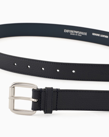 Armani Cinturón De Piel Lisa