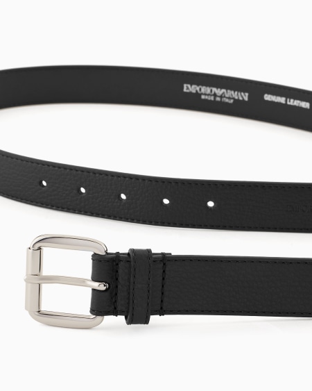 Armani Cinturón De Piel Lisa