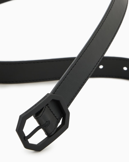 Armani Cinturón De Piel Lisa