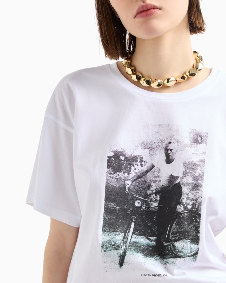 Armani Collar Con Cuentas De Latón Dorado