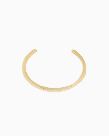 Armani Collar de latón dorado