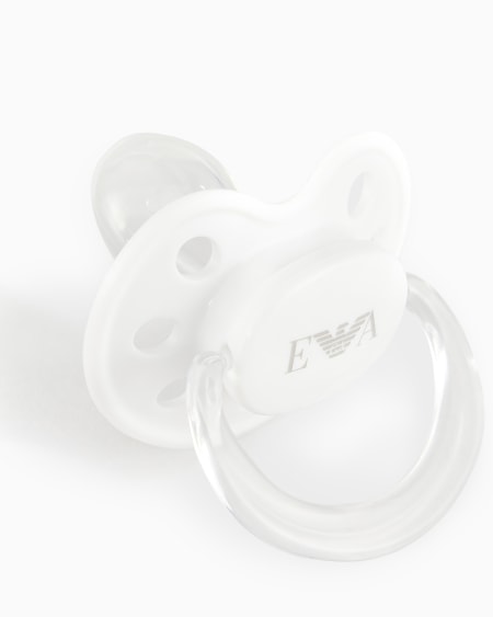 Armani Conjunto Para Bebé Con Chupete Y Cadena