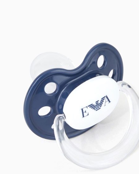 Armani Conjunto Para Bebé Con Chupete Y Cadena