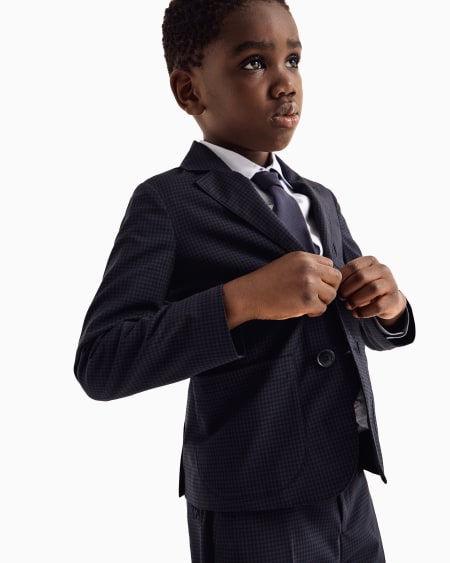 Armani Corbata De Seda Pura Con Logotipo