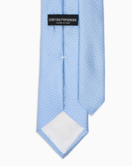 Armani Corbata De Seda Pura Microadamascada