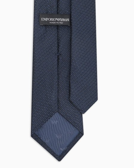 Armani Corbata De Seda Pura Microadamascada