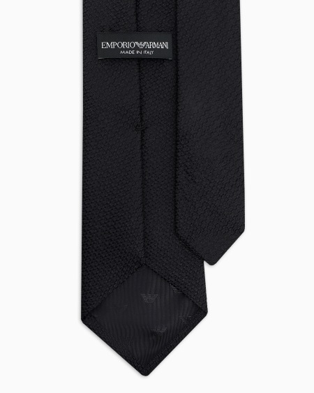 Armani Corbata De Seda Pura Microadamascada