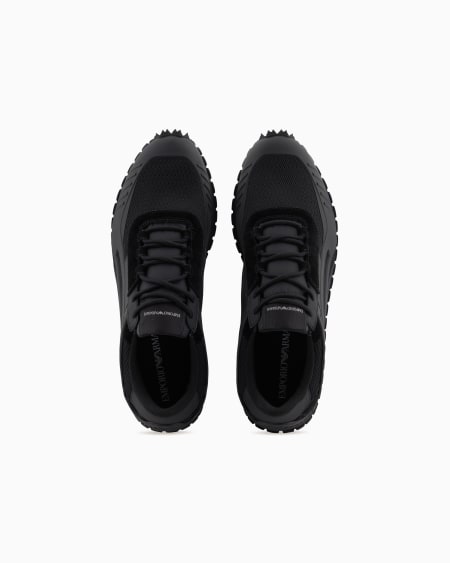 Armani Deportivas Con Detalles De Malla