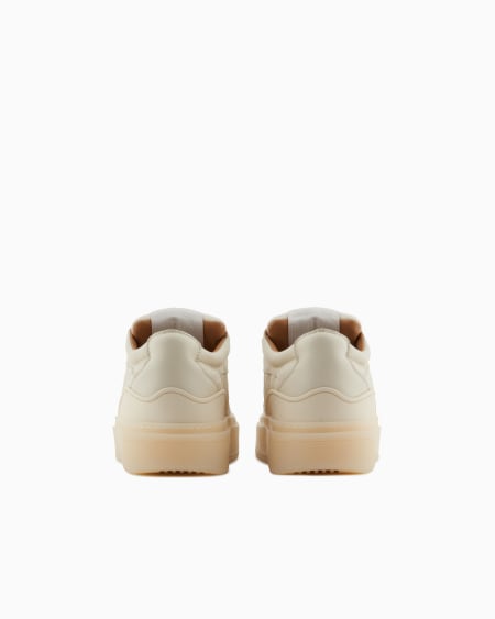 Armani Deportivas Con Detalles De Napa Acolchada