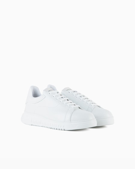 Armani Deportivas De Piel Abatanada