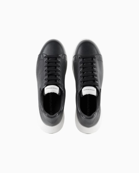 Armani Deportivas De Piel Abatanada