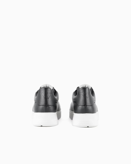 Armani Deportivas De Piel Abatanada