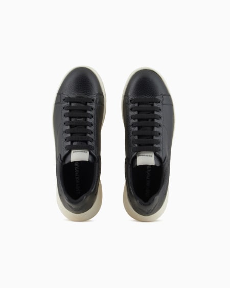 Armani Deportivas De Piel Abatanada