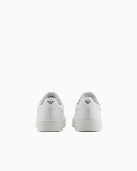 Armani Deportivas De Piel Con Logotipo