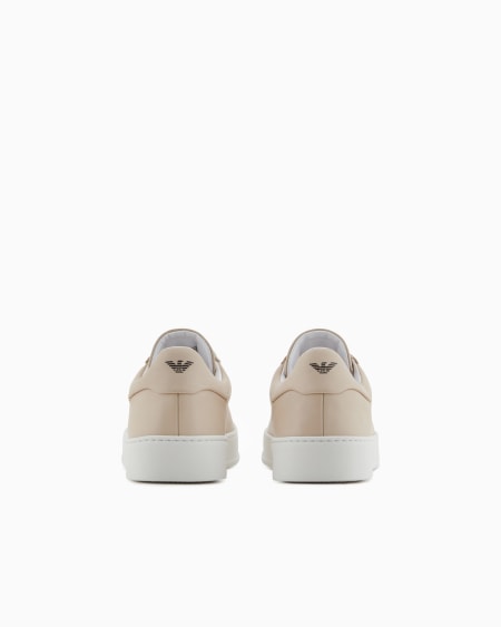 Armani Deportivas De Piel Con Logotipo