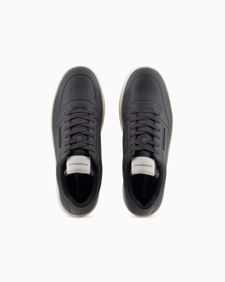 Armani Deportivas De Piel Con Logotipo Lateral