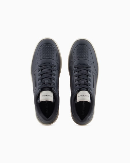 Armani Deportivas De Piel Con Logotipo Lateral