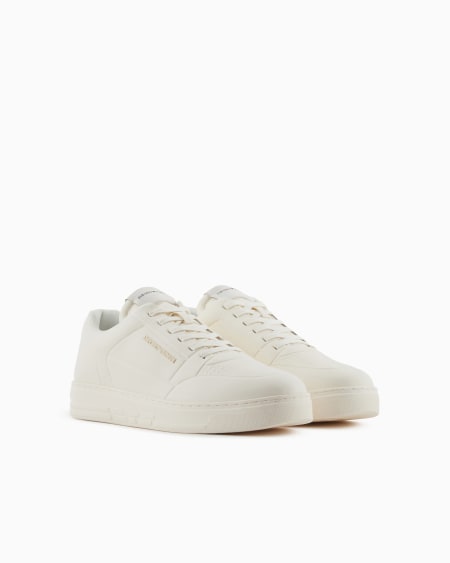 Armani Deportivas De Piel Con Logotipo Lateral